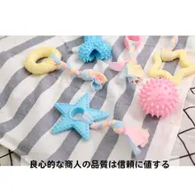 犬用耐噛みおもちゃ【歯磨きボール・コーギー・ポメラニアン・子犬用】