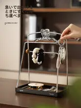 玄関用飾り棚【鍵収納・レトロデザイン・高級感】