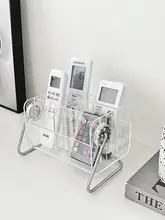 リモコン収納ボックス【クリエイティブ・高級感あるデザイン・デスクトップ用・仕切り付き】