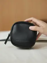 真皮風の可愛いミニ手持ちポーチ【硬貨・化粧品・鍵用】