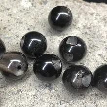 天然黒色牛角製丸型ボタン【高級感ある中国風・民族衣装用】