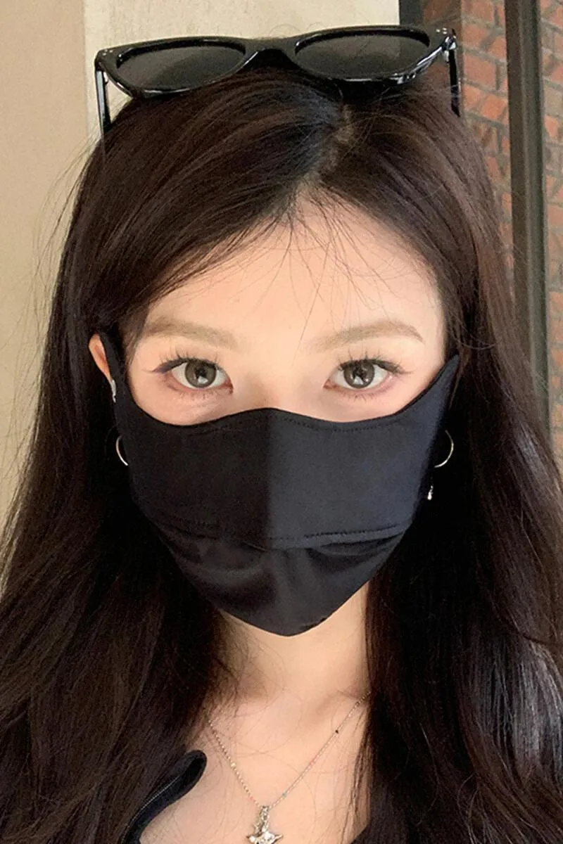 UPF50+対応の日焼け防止マスク【夏用・全顔カバー・極上の柔らかさ・透け感あり】