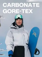 BURTON カーボネート スキーウェア 上下セット【メンズ・3L/2Lサイズ・スノーシーズン用】
