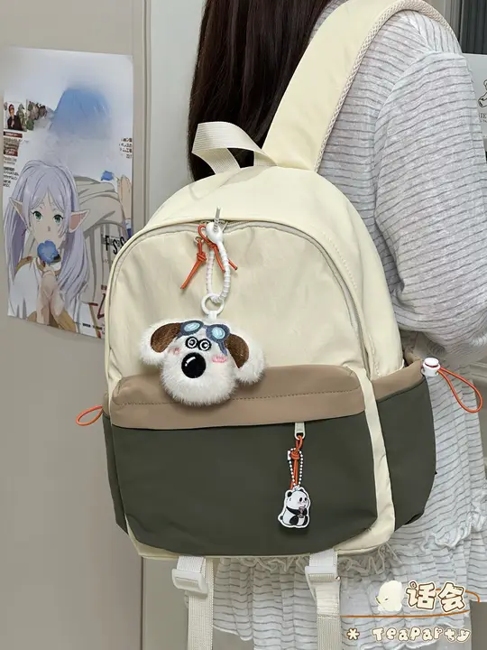 ミニリュック レディース バイカラー 軽量 着回し カジュアル 通学 中学生 高校生 インスタ映え