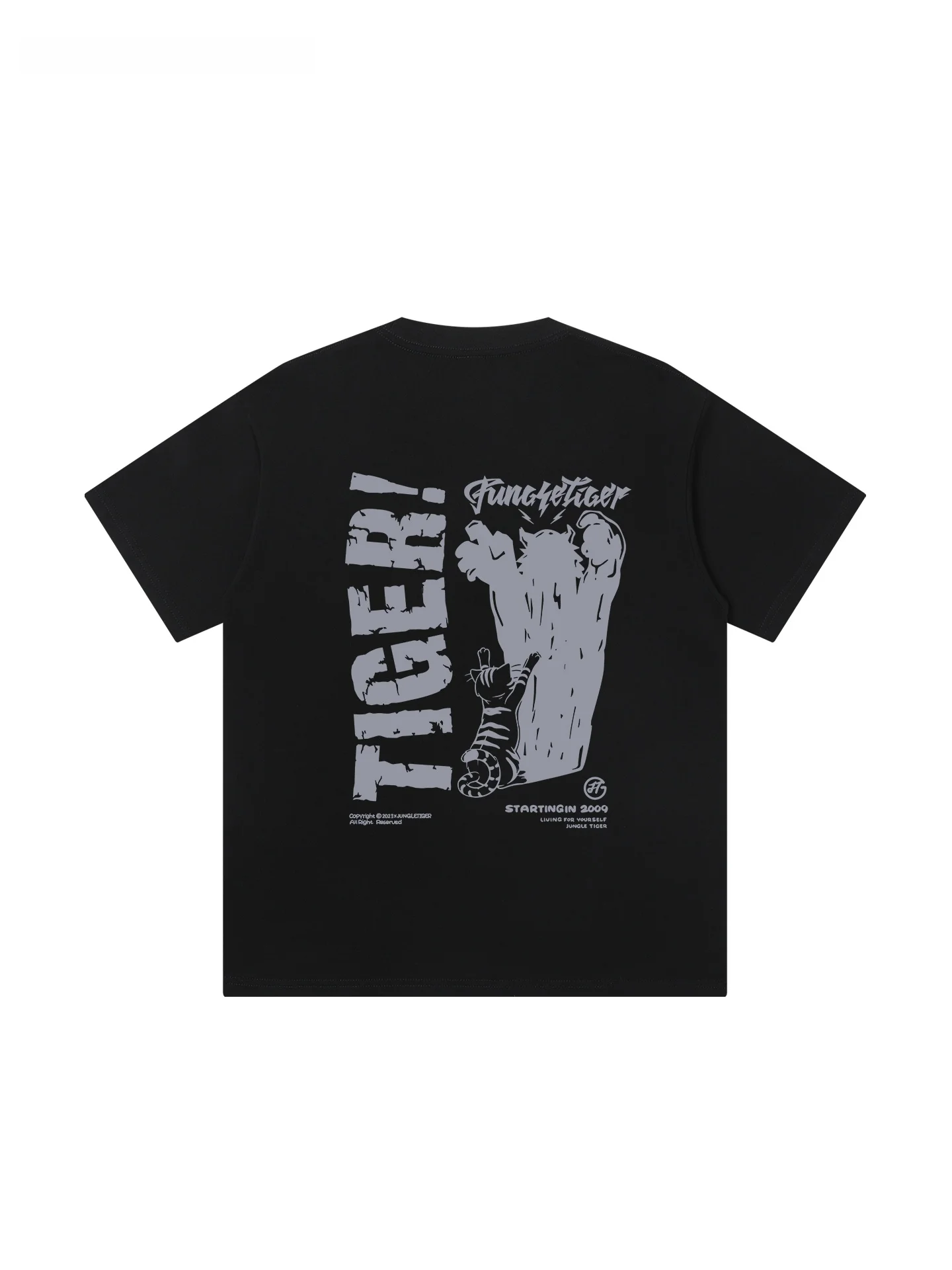 オニツカタイガー黄色のストリートグラフィックTシャツ：ジャングル虎デザインの個性と親肤性を徹底解説