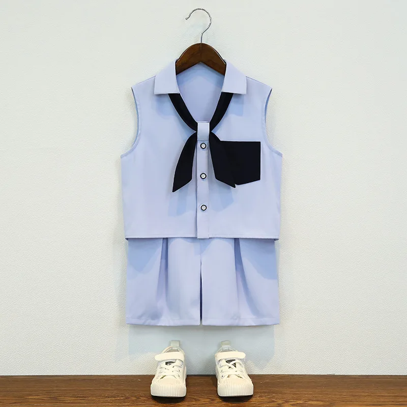 1歳 寝る 時 に 着せる 服 の おすすめ：念童娇 夏季無袖シャツ＆ショートパンツ セット