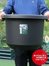 大口径プラスチック植木鉢【丸型・多肉植物用・ブルーベリー・ブラックカラント・グリーンローレル・バラ向け】