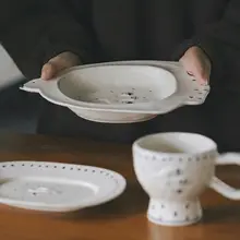 浮彫りデザインのハイボールカップ【手描き・コーヒー・ラテアート・ギフト】