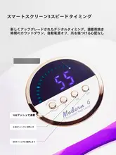 ネイルサロン用 UV LEDネイルランプ【速乾・紫外線／赤外線】