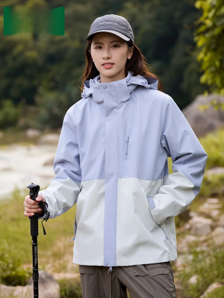 防風防水登山ジャケット：複合構造とデタッチャブルフリースの実用性解析