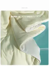 エアコン用寝具 ダブル温度ゼリー クール感 サマー薄型 冷感素材 洗濯可能