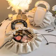 旅行に便利！使い捨て洗面用具セット【抽出ひも付き・化粧ポーチ】