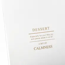オレンジ色の三角形デザイン・手提げムース小ケーキボックス【フランス風スイーツ用・持ち運び便利】