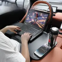 車載折りたたみ小テーブル【ET5/ET5T対応・ノートパソコン用・車内アクセサリー】