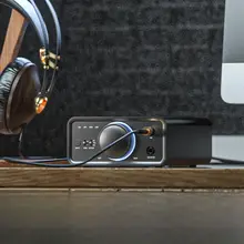 デスクトップ用 DSDデコーディング Bluetoothヘッドフォンアンプ【THX技術・4.4mmバランス出力】