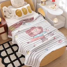 子供用冷感毛布【吸汗・通気性・カートゥーンデザイン】