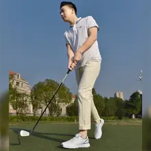 男女兼用 ゴルフシューズ【軽量・防水・回転式ボタン・伸縮シューレース・滑り止め・アウトドア用】