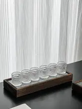 デザイン性が高い！ひまわりモチーフの耐熱ガラス酒杯【ミニ浮彫り・極上の柔らかさ】（セットアップ対応）