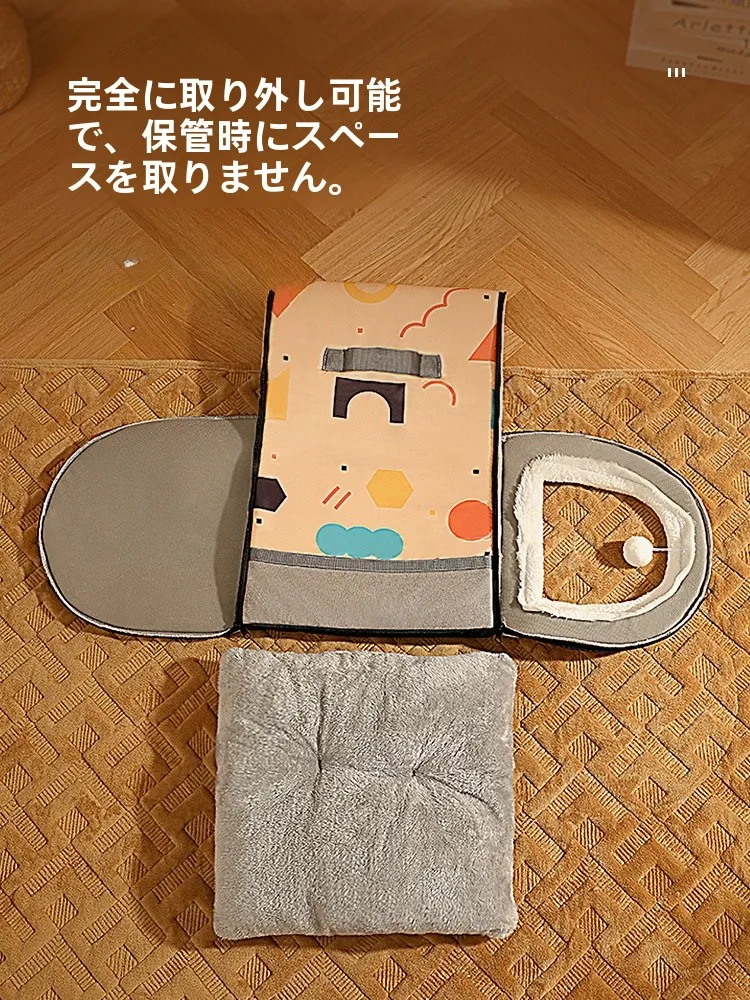 冬用加厚閉じた猫用ハウス：一人暮らしに最適な暖かさと安全感の実証