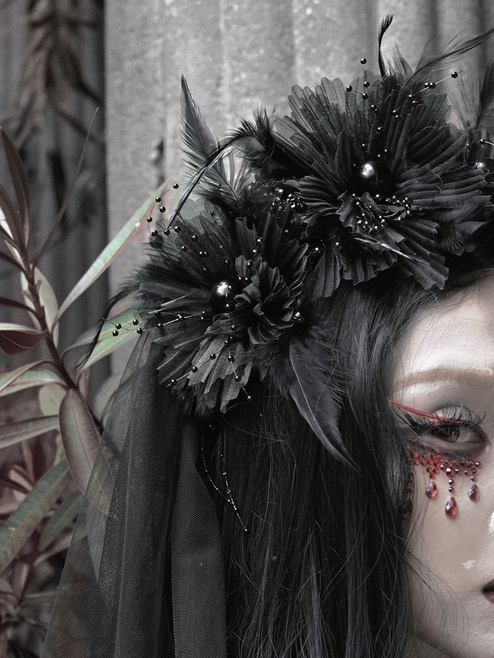 ゴシックスタイルの花嫁用ヴェール：暗黒系デザインが冬に最適な理由