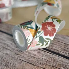 レトロデザインの和紙手帳用マスキングテープ【全巻・分巻】