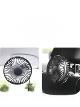 車載ファン 車利用者/後部座席/12v 24ボルト/USB/冷却