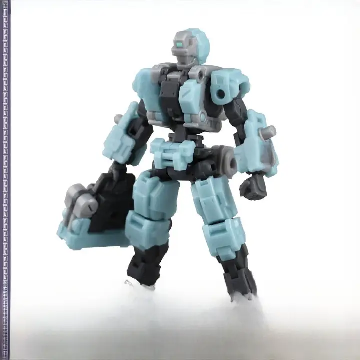 プラモデル 組み立て式ロボット【工業九式・傀甲小隊・現貨】