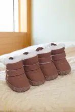 犬用秋冬用防滑雪靴【保温・中小型犬用・厚手】