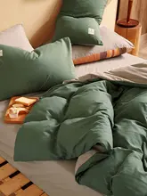 北欧風ベッドカバーセット【シンプルデザイン・全棉・寝具】（セットアップ対応）