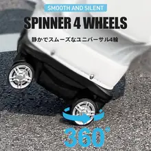 女性用ゴルフキャディバッグ【透明デザイン・カラフル・キャスター付き】