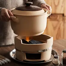 土鍋 火鍋 家庭用 調理器具 粗陶