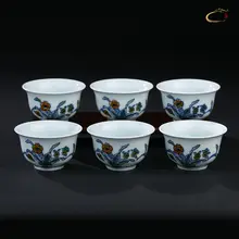 陶器製 功夫茶具セット【茶杯・蓋碗・公杯】（セットアップ対応）