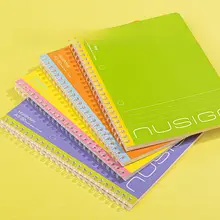 リングノート ソフトリング シンプル 書きやすい 学生用 ビジネス オフィス メモ 「Nusign」