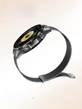 SmartDevil ウォッチバンド HUAWEI Watch 対応 ミラネーゼ メタル マグネット式 通気性 スポーツ 夏用 上品 メンズ レディース