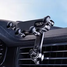 車載スマホホルダー【トヨタカムリ用・エアコン吹出口を妨げない・ナビ対応】
