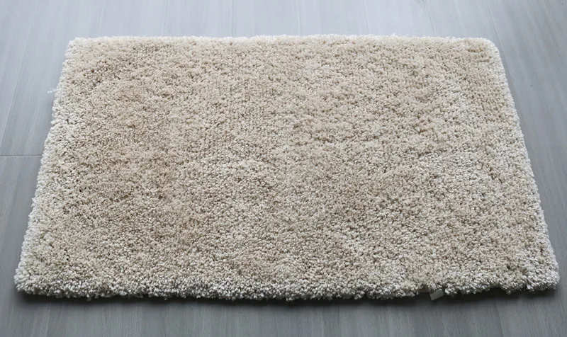 極厚の超繊維ラテックス底バスマット インテリア買い物リスト 60×90cm 緑色・黒・ベージュ