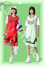 男女兼用 中学生用 短袖バスケットボールセット【速乾・練習着・体育用】