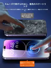 iPhone用強化ガラスフィルム【防覗き・高透明・即貼り対応】