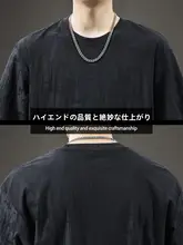 快適な着心地の薄手クール感半袖Tシャツ【メンズ・ゆったりフィット・ラウンドネック】