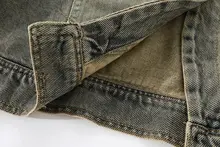 XinmonLee レディース秋用デニムジャケット【ショート丈・長袖・カジュアル・緩めシルエット】