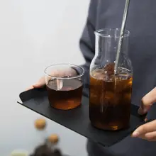 一人用ガラス製シェアボトル【アイスコーヒー・冷抽出・デザインティーポット】