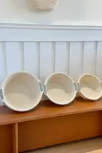 厚手プラスチック製洗面器【家庭用・大容量・洗浄や洗濯に最適】