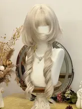 ロングウィッグ【ロリータスタイル・巻き髪・フルヘッドタイプ】