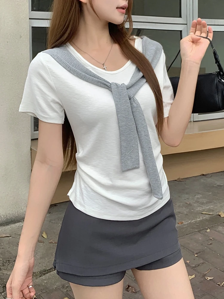 フェス ティーシャツ おすすめモデル：デザイン性のある美しいウエスト絞りのティーシャツ