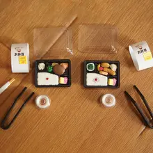 ミニ日式弁当モデルガチャポン【リアルなミニチュア・和食飾り】
