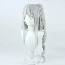 コスプレ用タクティカルウェア【銀灰色・NIJISANJI EN・ウィッグ付・虎口クリップ】