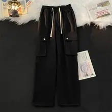 カジュアルなデザインのワイドレッグチノパンツ【大きなポケット・フィット・コットン素材】