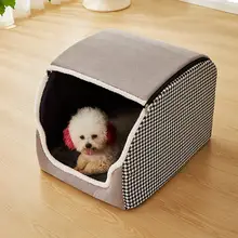 冬用ペットハウス【閉じたデザイン・暖かい・取り外し可能】