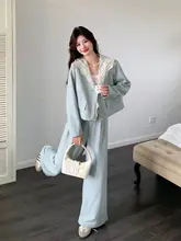 洗練されたデザイン！レーストリムのジャケットとパンツ【春秋用・大人のスタイル・おしゃれ】（セットアップ対応）