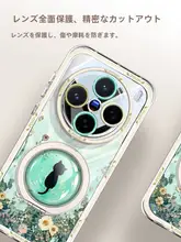 スマートフォン用シリコンケース【全包タイプ・内蔵スタンド付き・衝撃吸収】